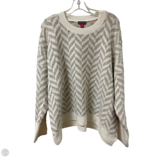 Sweater By Vince Camuto In Cream, Size: L