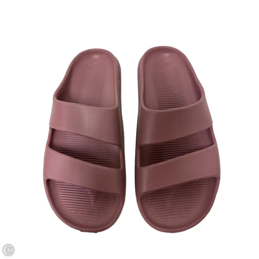 Sandals Flats By Cmc In Mauve, Size: 8