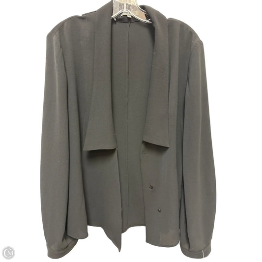 Blouse Designer By Zac Posen In Black, Size: L