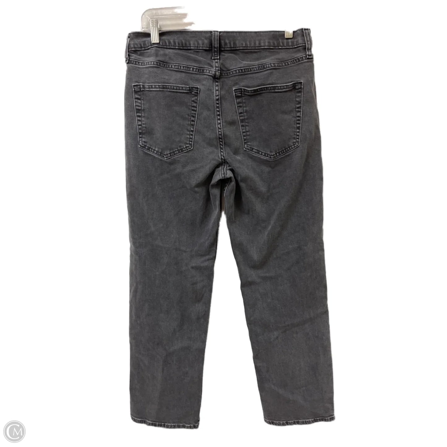 Jeans Straight By Gap In Black, Size: 10