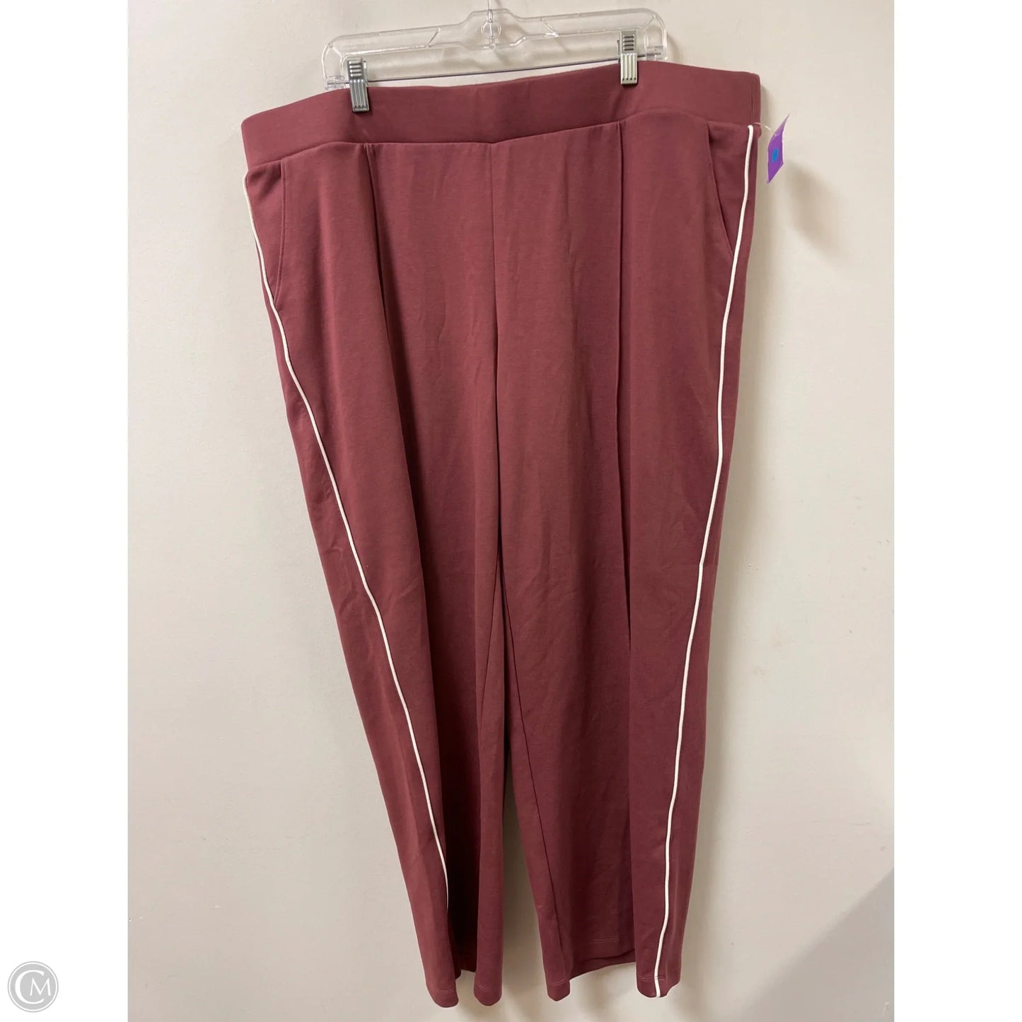 Pants Lounge By Chicos In Mauve, Size: 1x