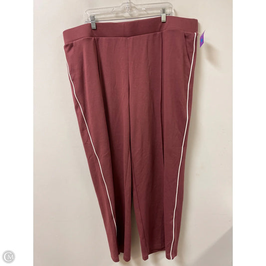 Pants Lounge By Chicos In Mauve, Size: 1x