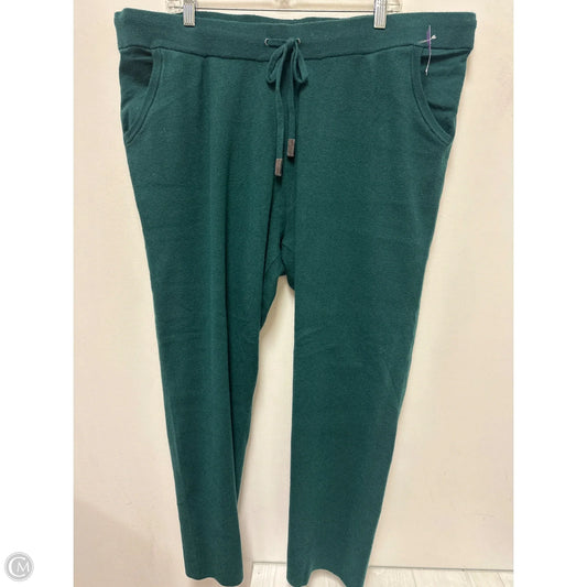 Pants Lounge By Chicos In Green, Size: 1x