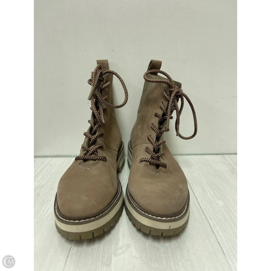 Boots Ankle Flats By Toms In Tan, Size: 7