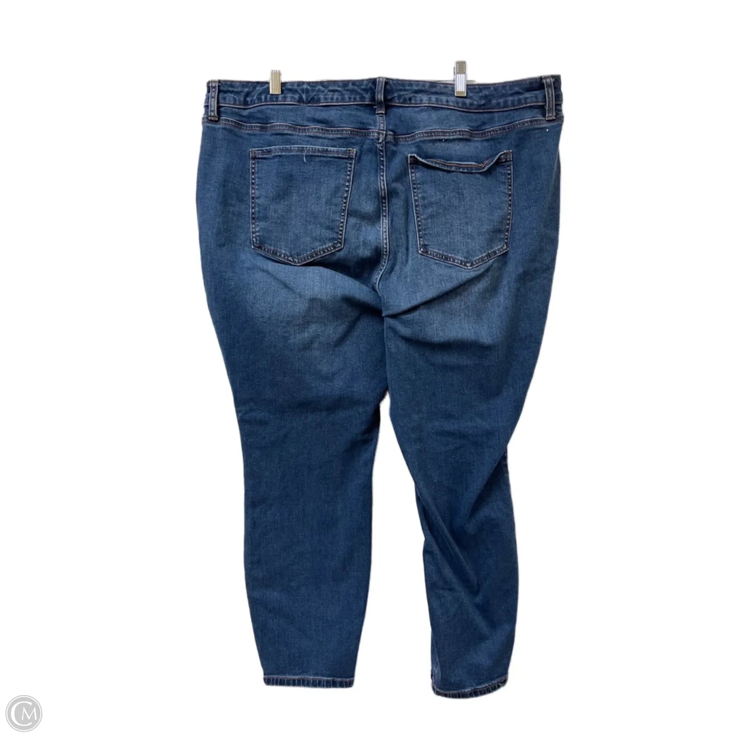 Jeans Skinny By Wonderly In Blue Denim, Size: 22