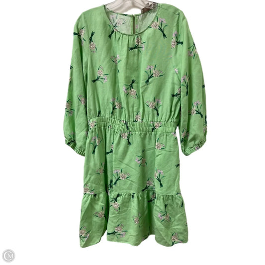 Dress Casual Short By Loft In Green, Size: M