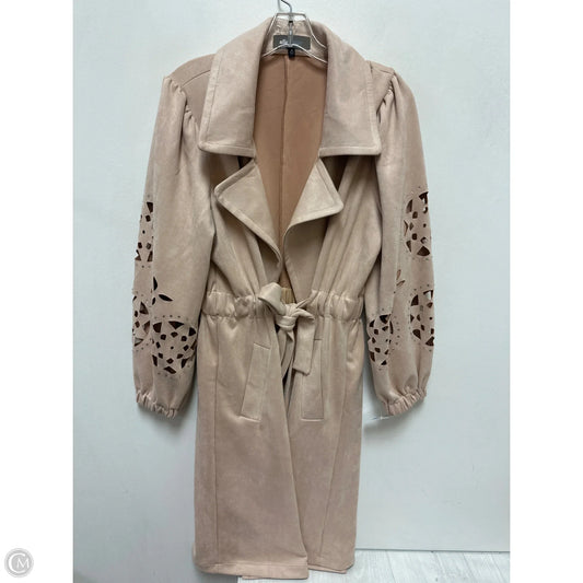 Coat Other By Clothes Mentor In Cream, Size: M