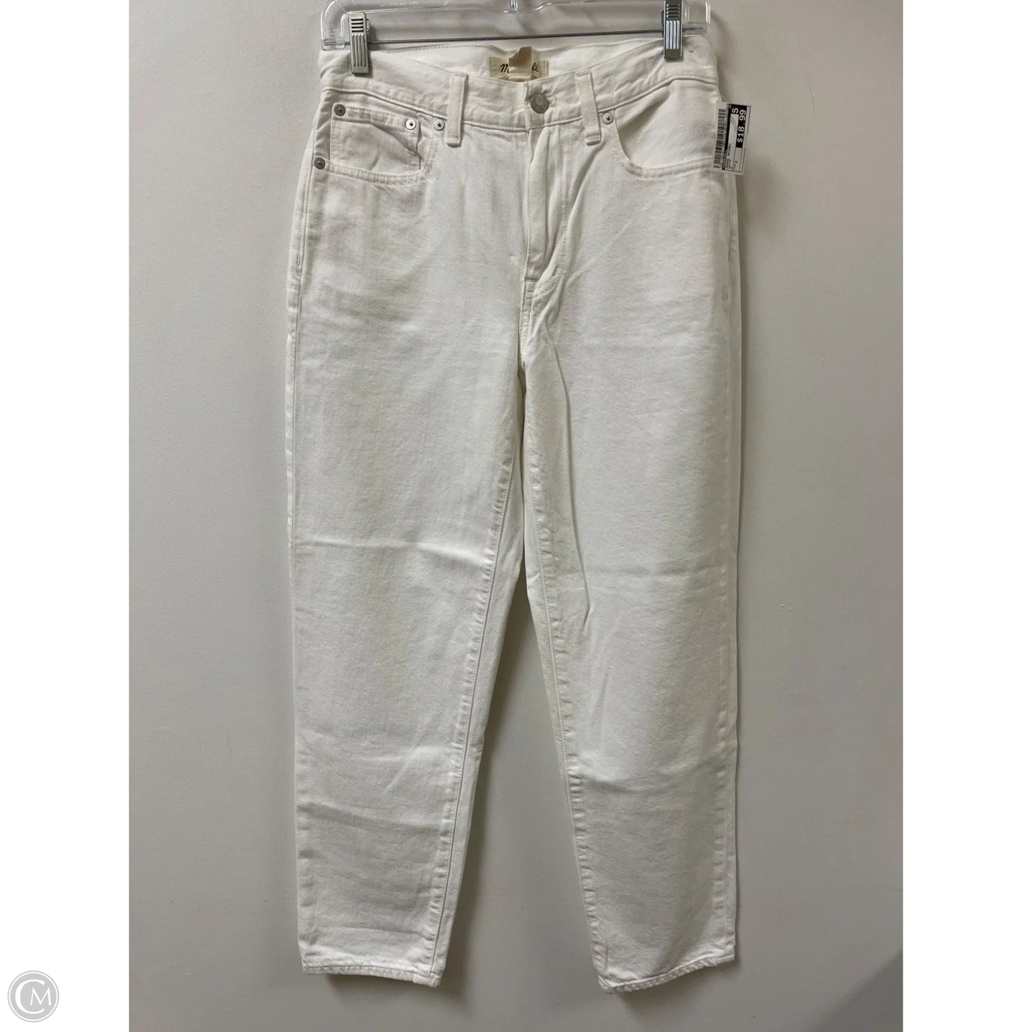 Jeans Skinny By Madewell In White, Size: 2