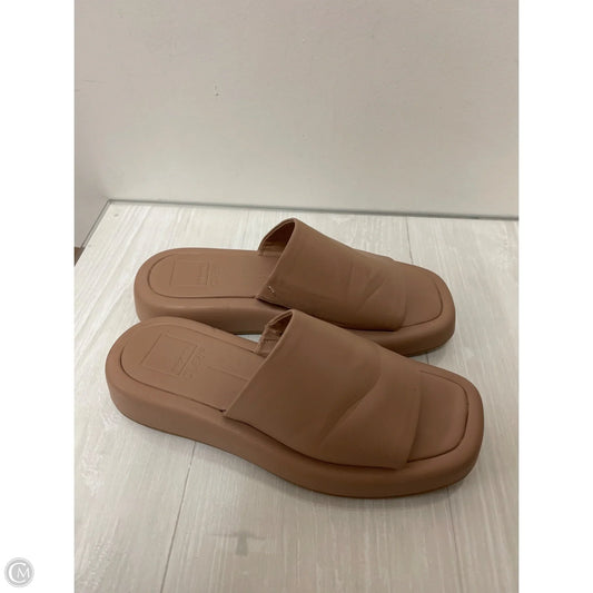 Sandals Flats By Dolce Vita In Taupe, Size: 8.5