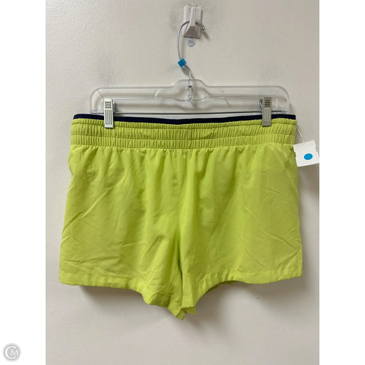 Athletic Shorts By Fabletics In Green, Size: M
