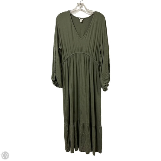 Dress Casual Maxi By Cato In Green, Size: Xl