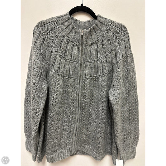 Jacket Other By Talbots In Grey, Size: 3x