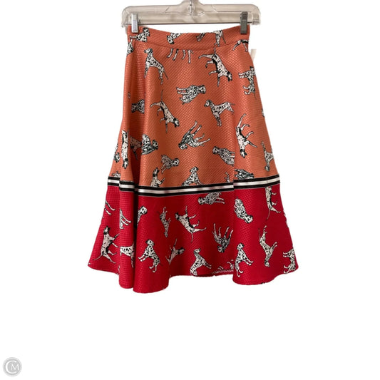 Skirt Midi By Hutch In Orange, Size: Xxs