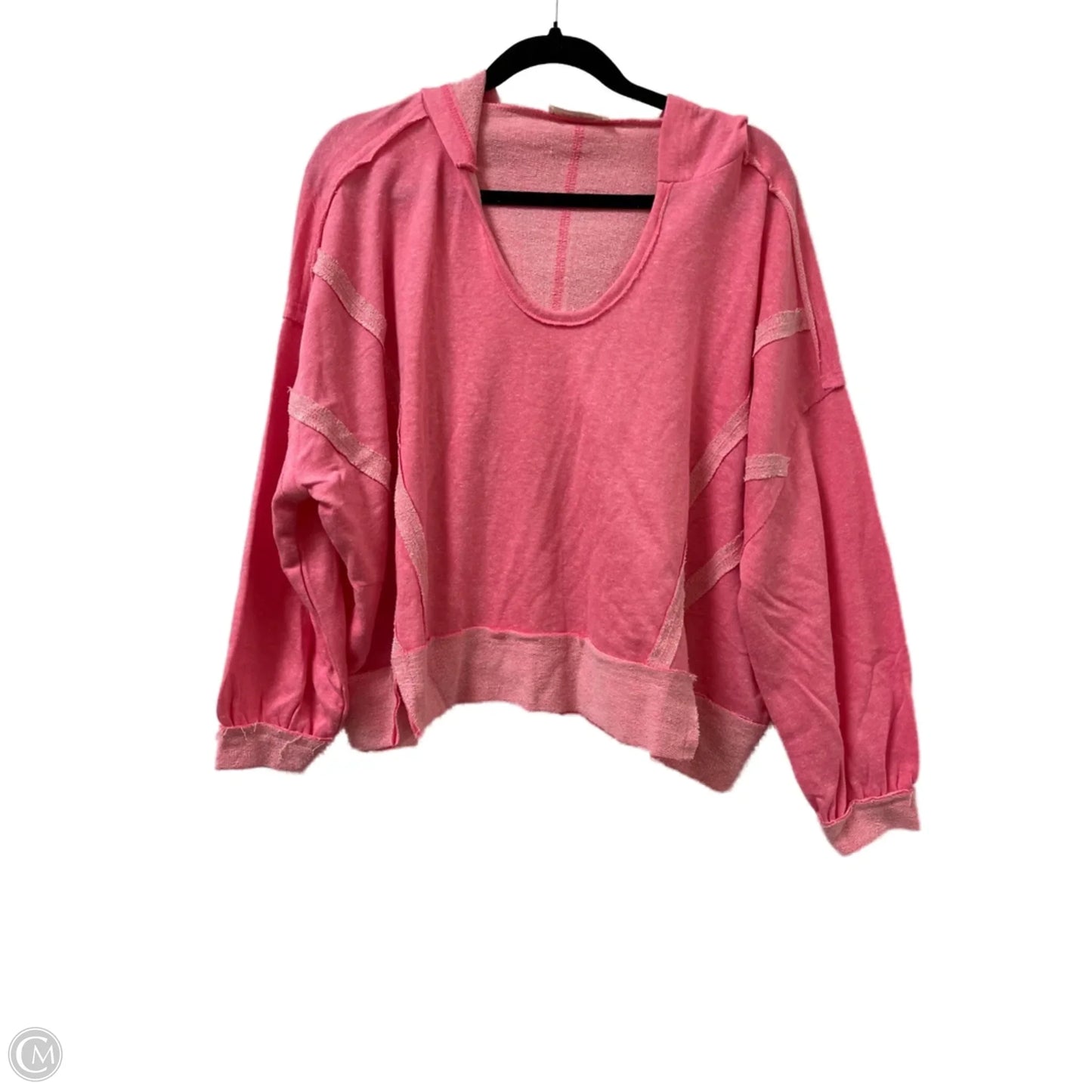 Sweater By Zenana Outfitters In Pink, Size: M
