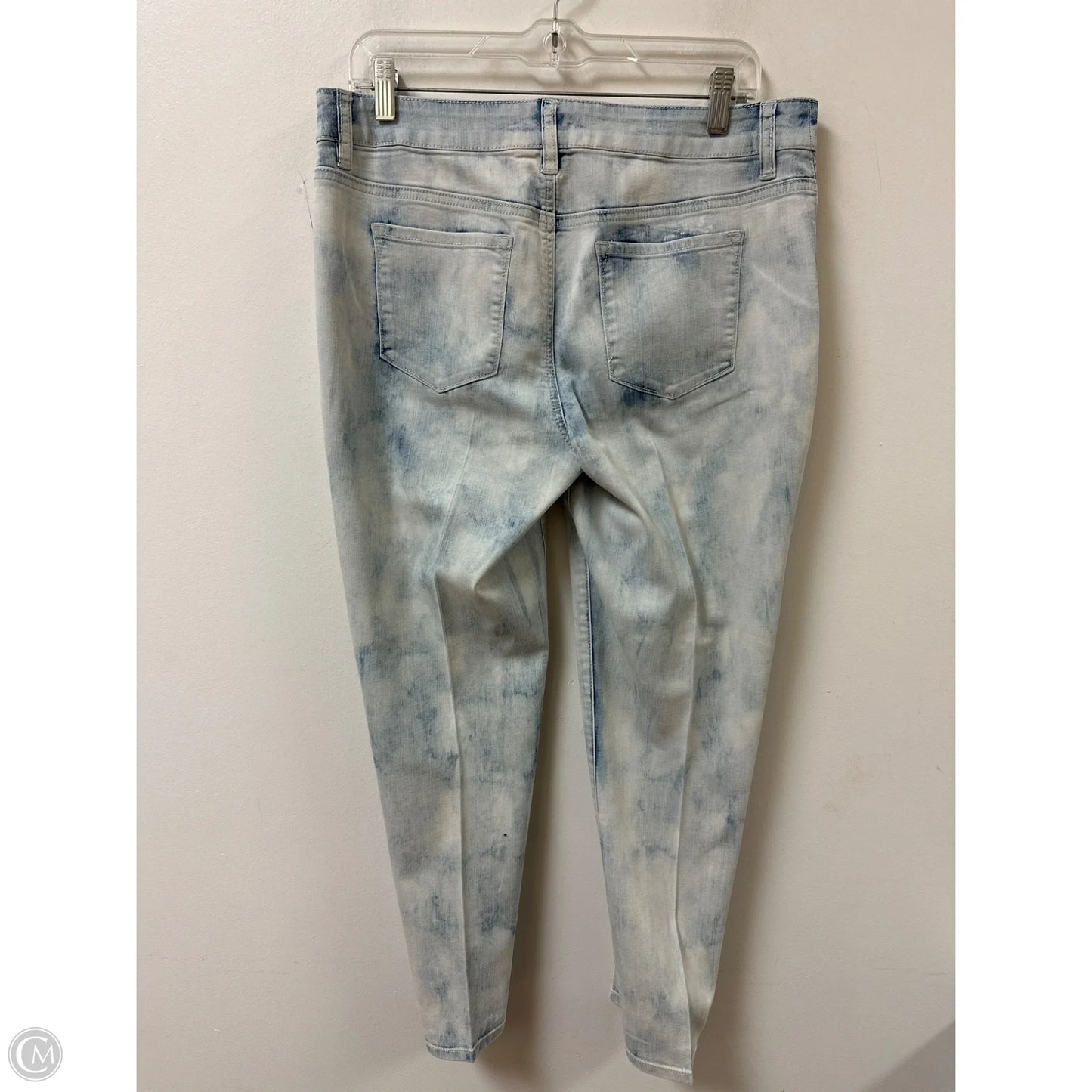Jeans Skinny By Chicos In Blue Denim, Size: 8