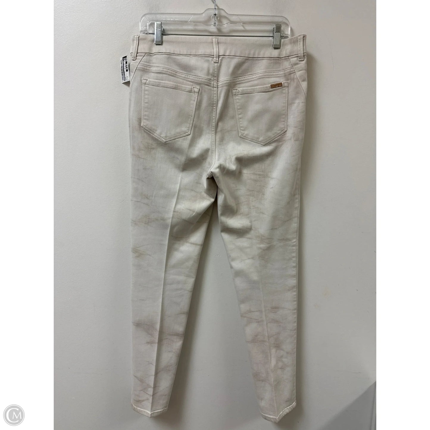 Jeans Skinny By Chicos In Cream, Size: 8