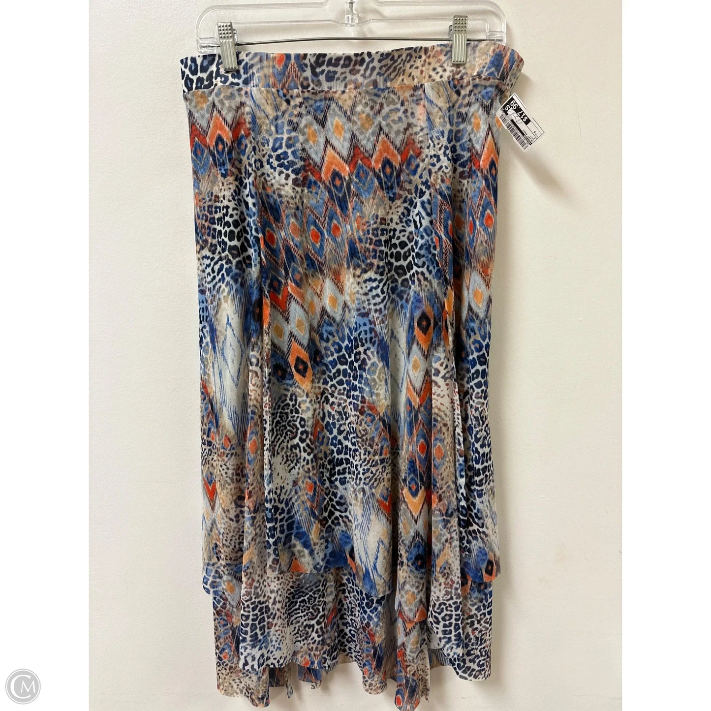 Skirt Maxi By Chicos In Navy, Size: 8