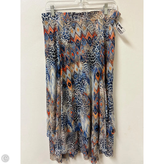 Skirt Maxi By Chicos In Navy, Size: 8