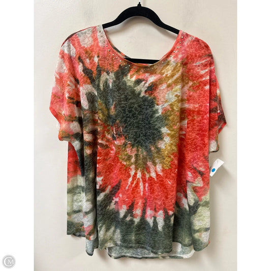 Top Short Sleeve By Ruby Rd In Multi-colored, Size: 3x