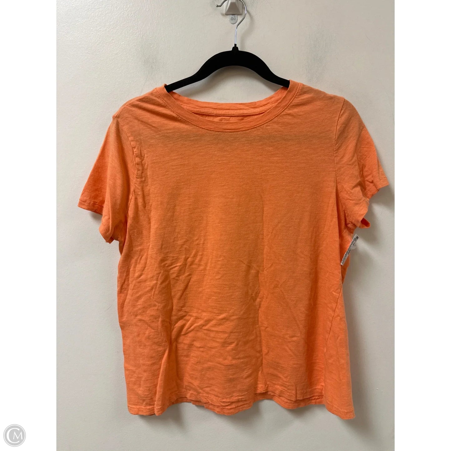 Top Short Sleeve By Sonoma In Orange, Size: M