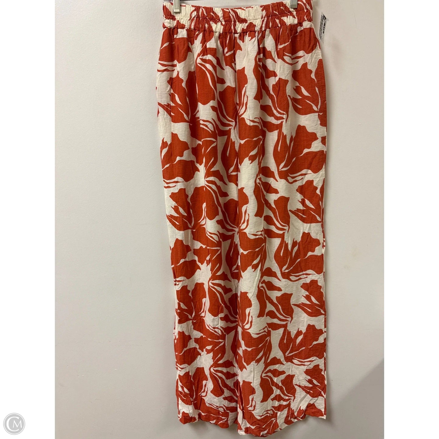 Pants Wide Leg By Clothes Mentor In Orange, Size: 2