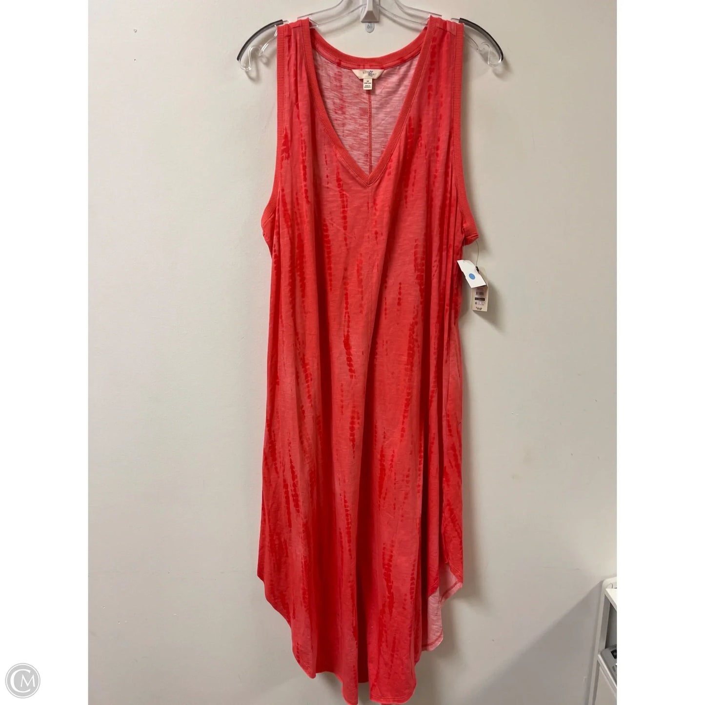 Dress Casual Maxi By Terra & Sky In Orange, Size: 1x