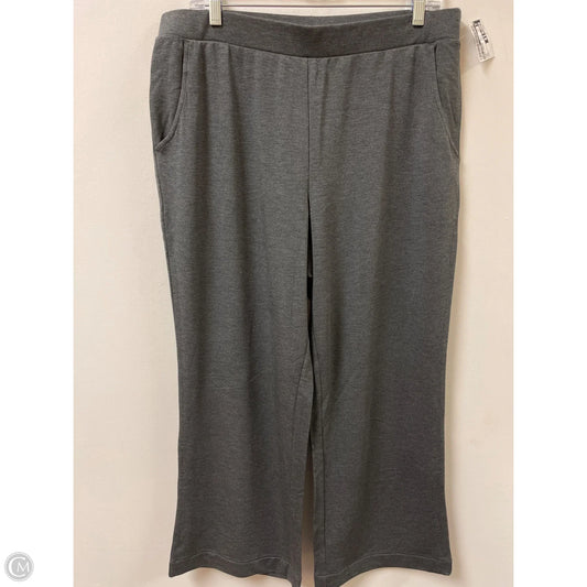 Pants Lounge By Ann Taylor In Grey, Size: L