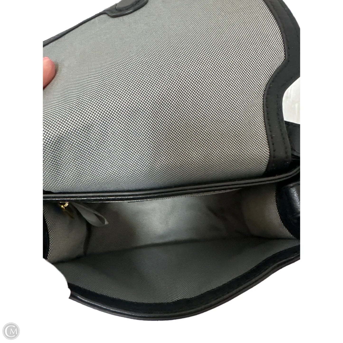 Handbag Leather By Fossil, Size: Small
