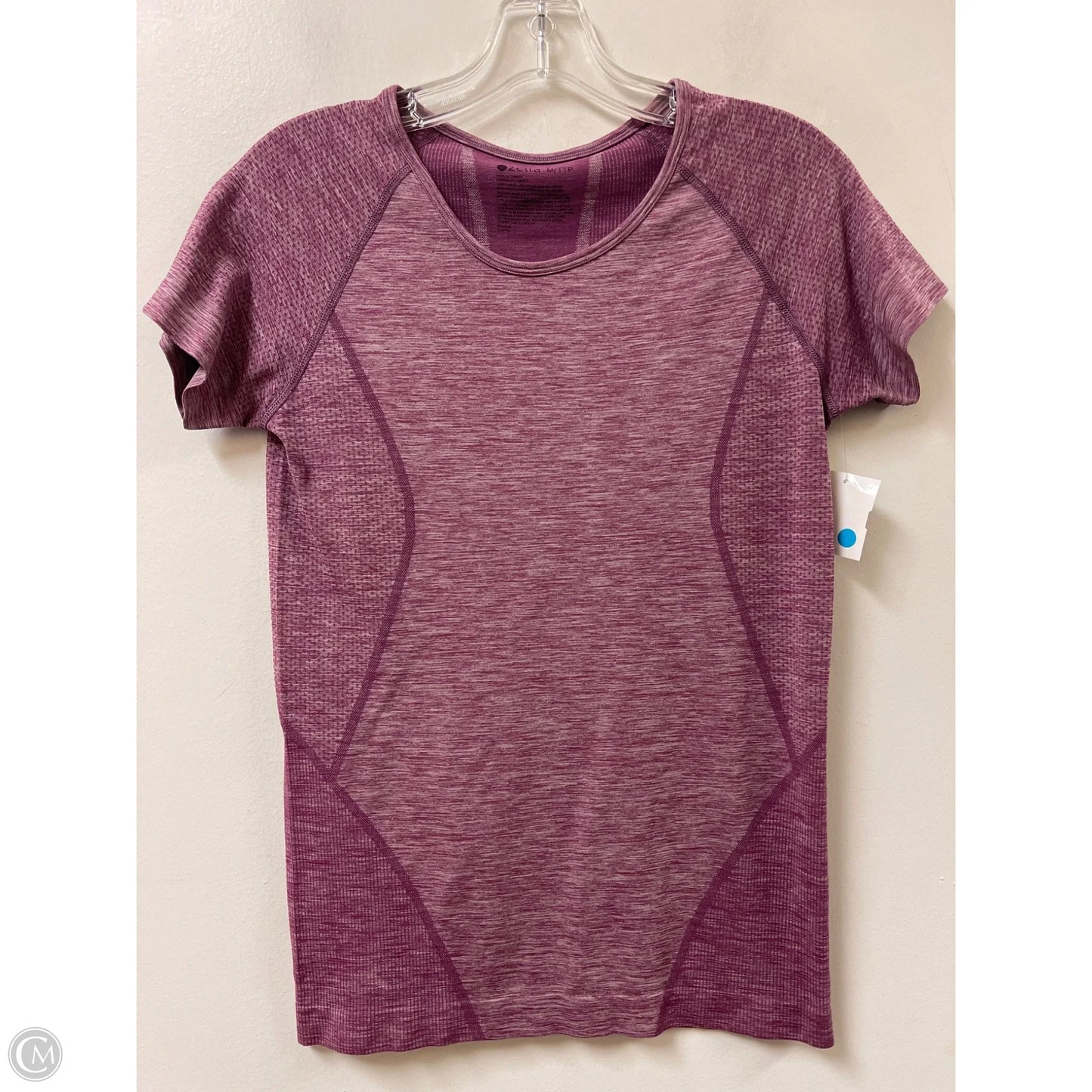 Athletic Top Short Sleeve By Zella In Purple, Size: M