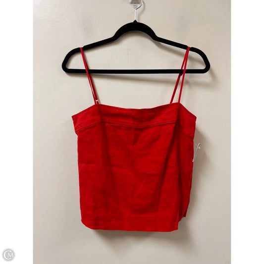 Top Sleeveless By Antonio Melani In Red, Size: S