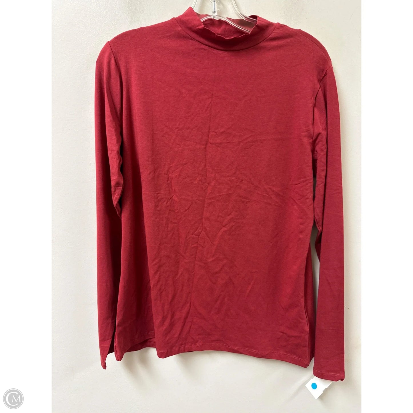 Top Long Sleeve By Clothes Mentor In Red, Size: Xl