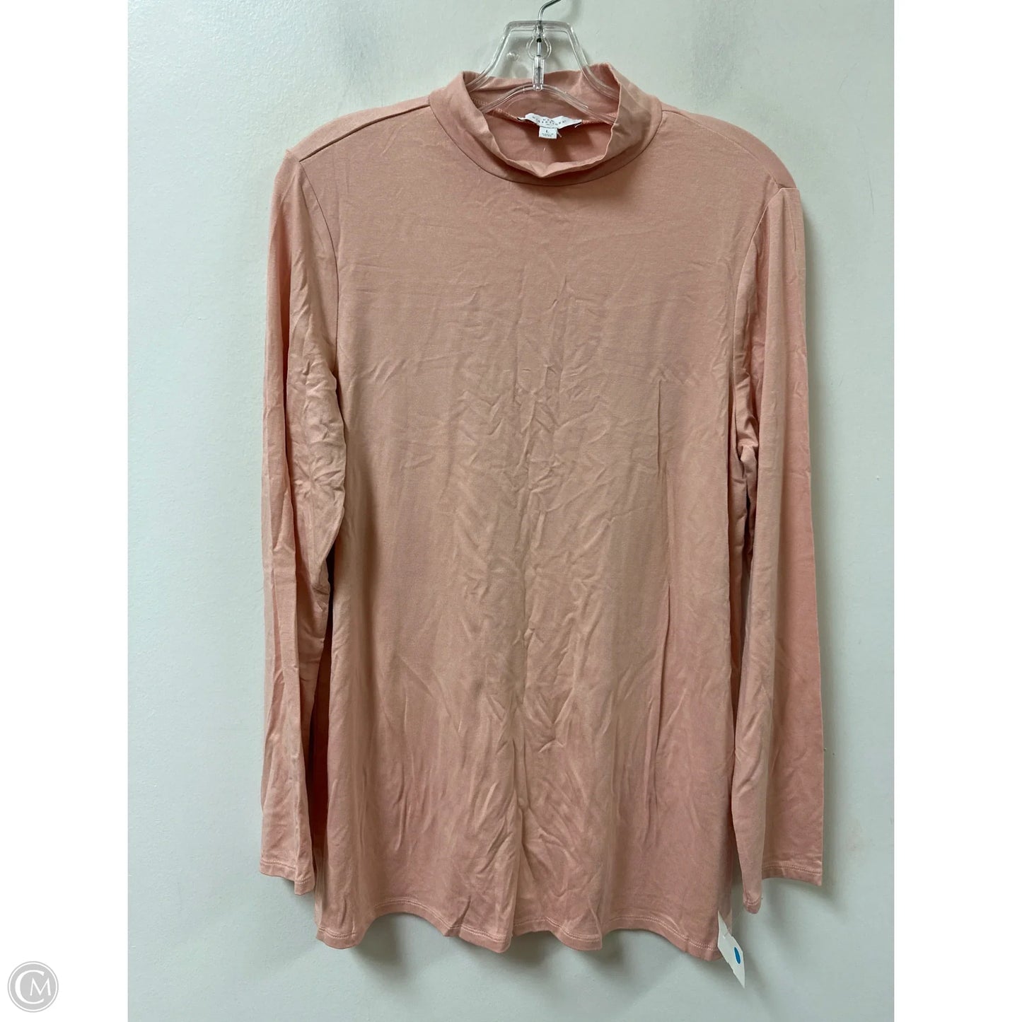 Top Long Sleeve By New Directions In Pink, Size: L