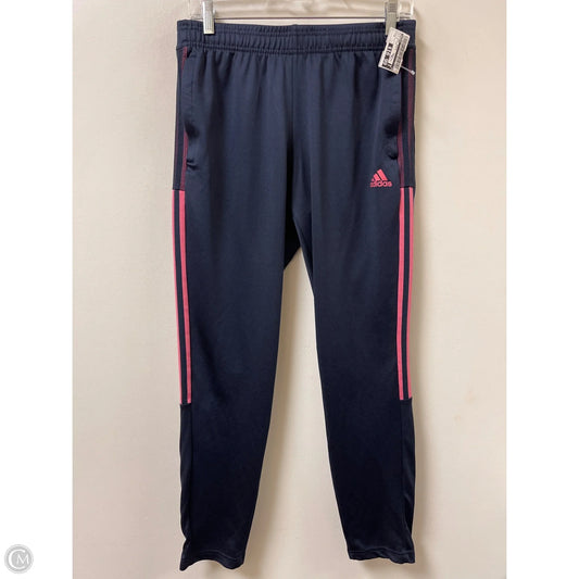 Athletic Pants By Adidas In Blue & Pink, Size: M