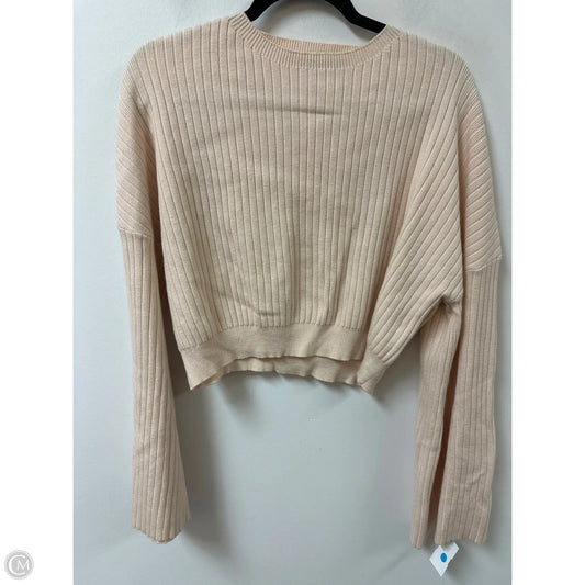 Sweater By Lulus In Cream, Size: L