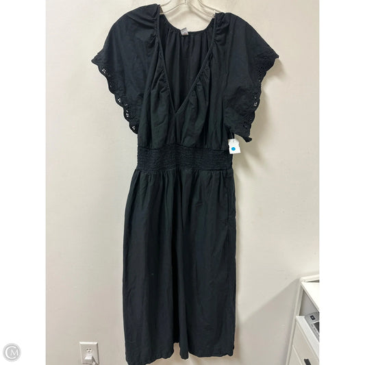 Dress Casual Maxi By Old Navy In Black, Size: Xl