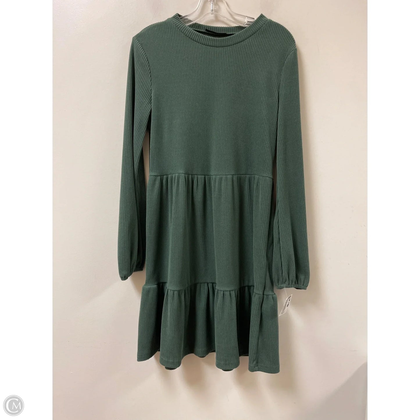 Dress Casual Midi By Shein In Green, Size: L