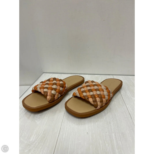 Sandals Flats By Madewell In Tan, Size: 7.5
