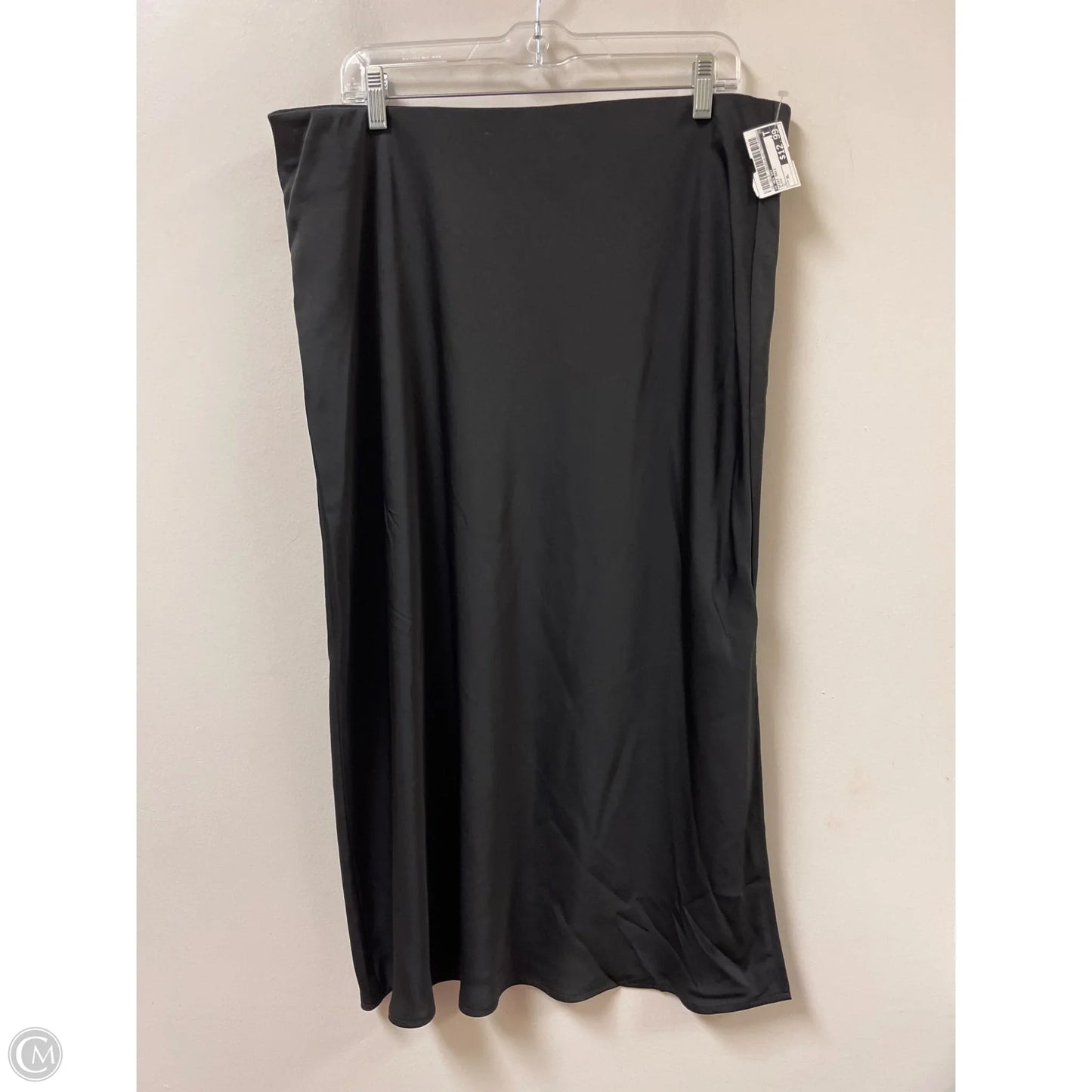 Skirt Maxi By A New Day In Black, Size: Xl