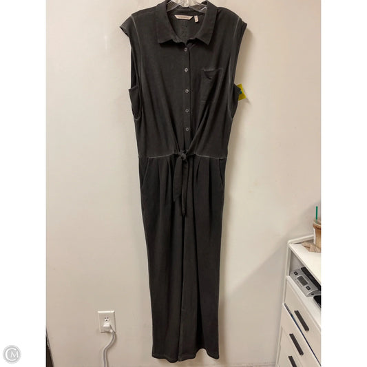 Jumpsuit By Soft Surroundings In Grey, Size: L