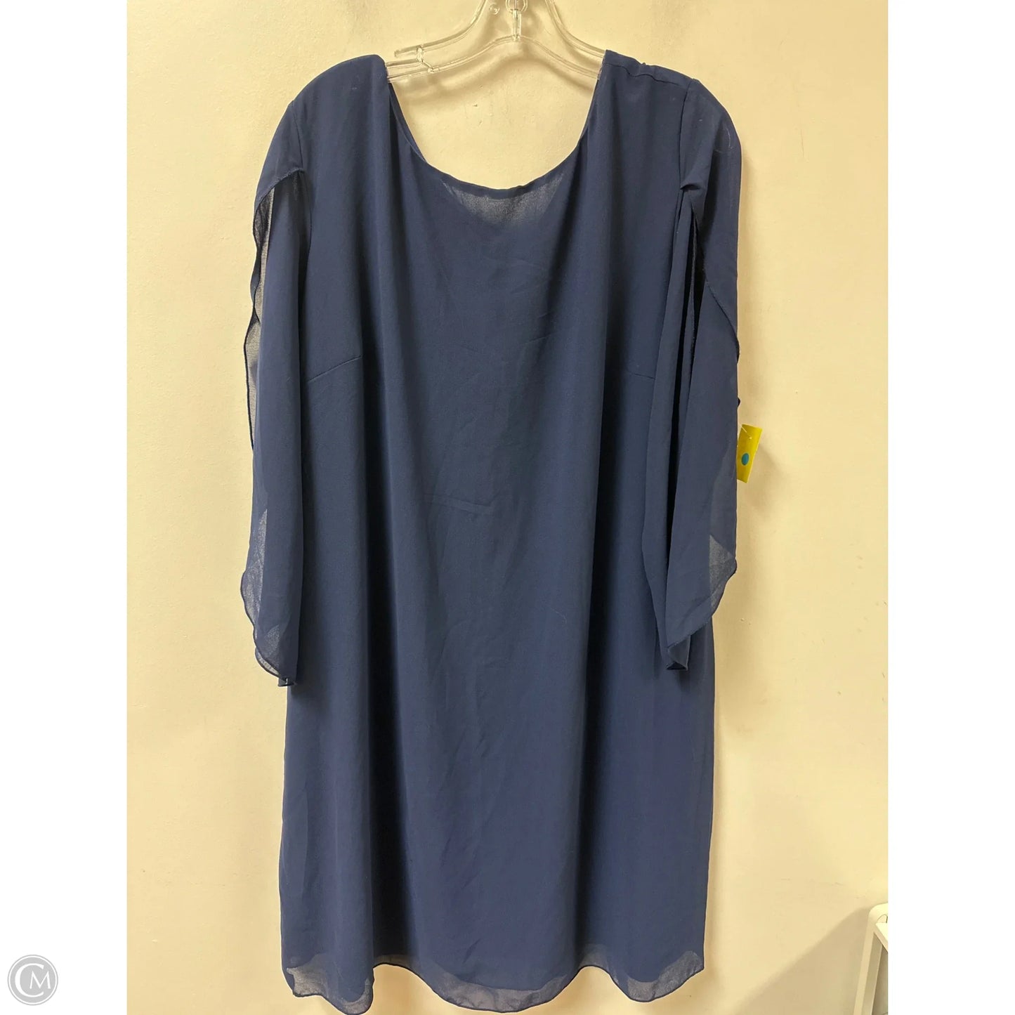 Dress Casual Short By Grace Karin In Navy, Size: 3x