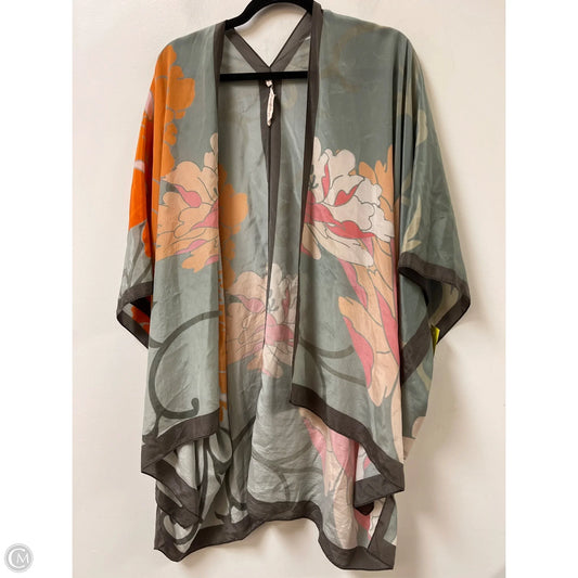 Kimono By Soft Surroundings In Floral Print, Size: L
