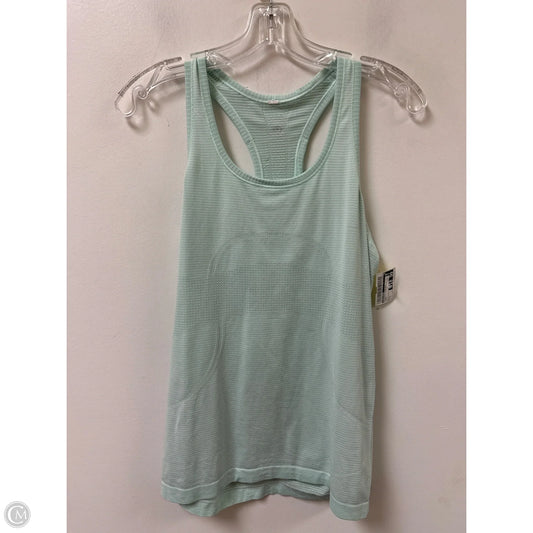 Athletic Tank Top By Lululemon In Green, Size: L