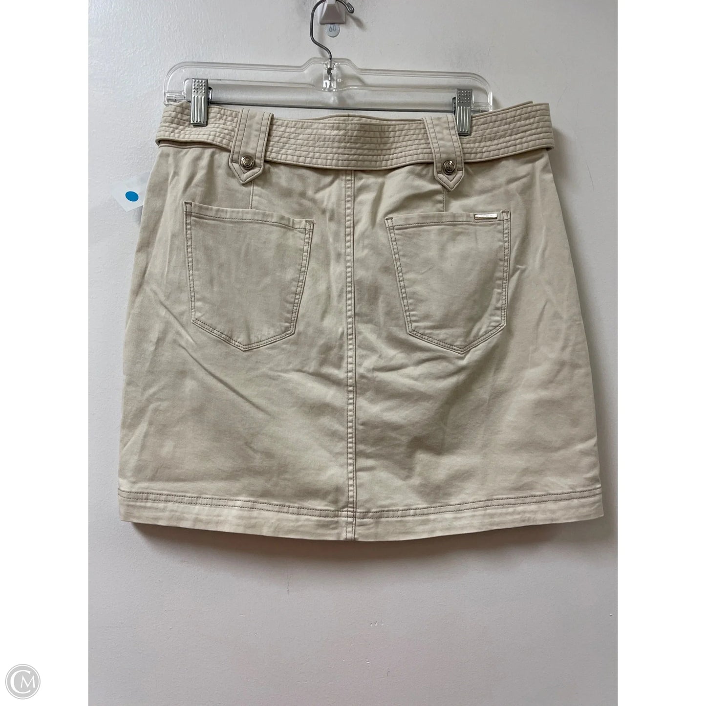 Skirt Mini & Short By White House Black Market In Cream, Size: 10