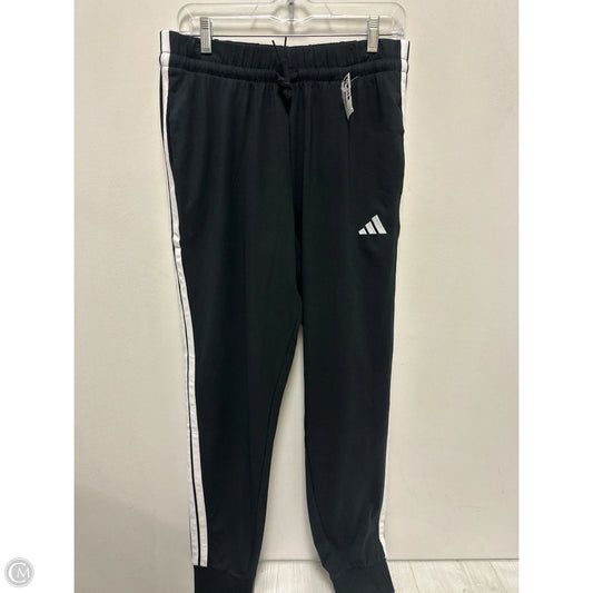 Athletic Pants By Adidas In Black, Size: M