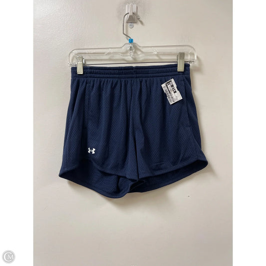 Athletic Shorts By Under Armour In Navy, Size: Xs