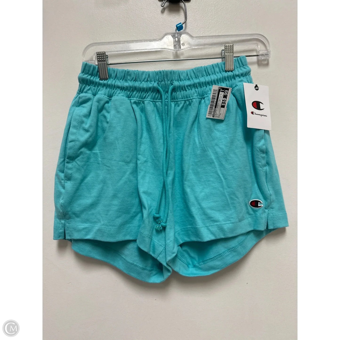 Athletic Shorts By Champion In Blue, Size: S
