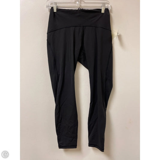 Athletic Leggings By Lululemon In Black, Size: 8