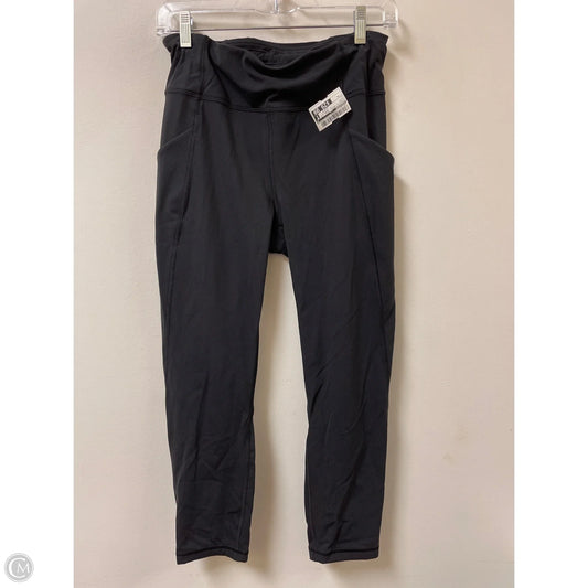 Athletic Leggings By Lululemon In Black, Size: 8