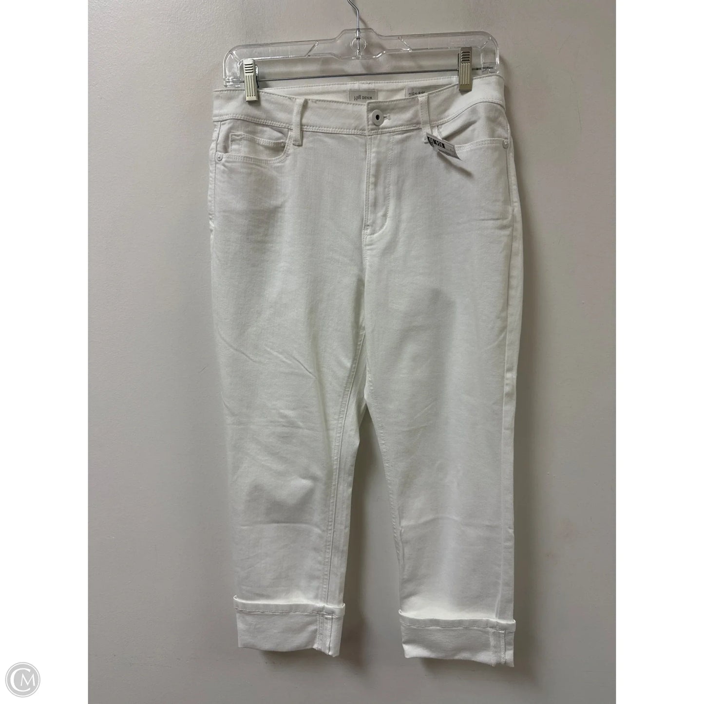 Pants Cropped By J. Jill In White, Size: 8