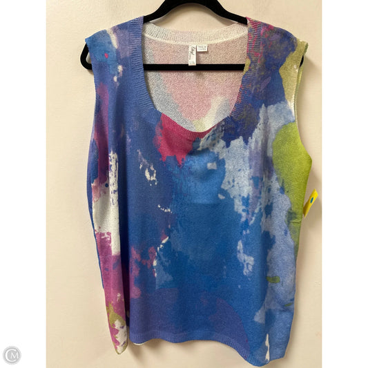 Top Sleeveless By Clothes Mentor In Multi-colored, Size: Xl